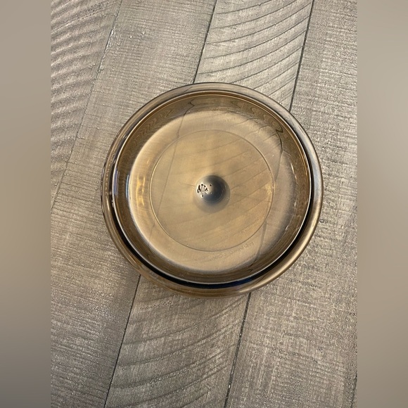 Pyrex vintage amber glass pot lid P810 - Picture 3 of 6